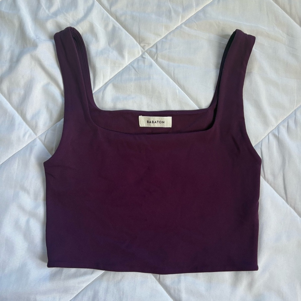 Babaton Deep Purple Tank Top - Picture 1 of 3